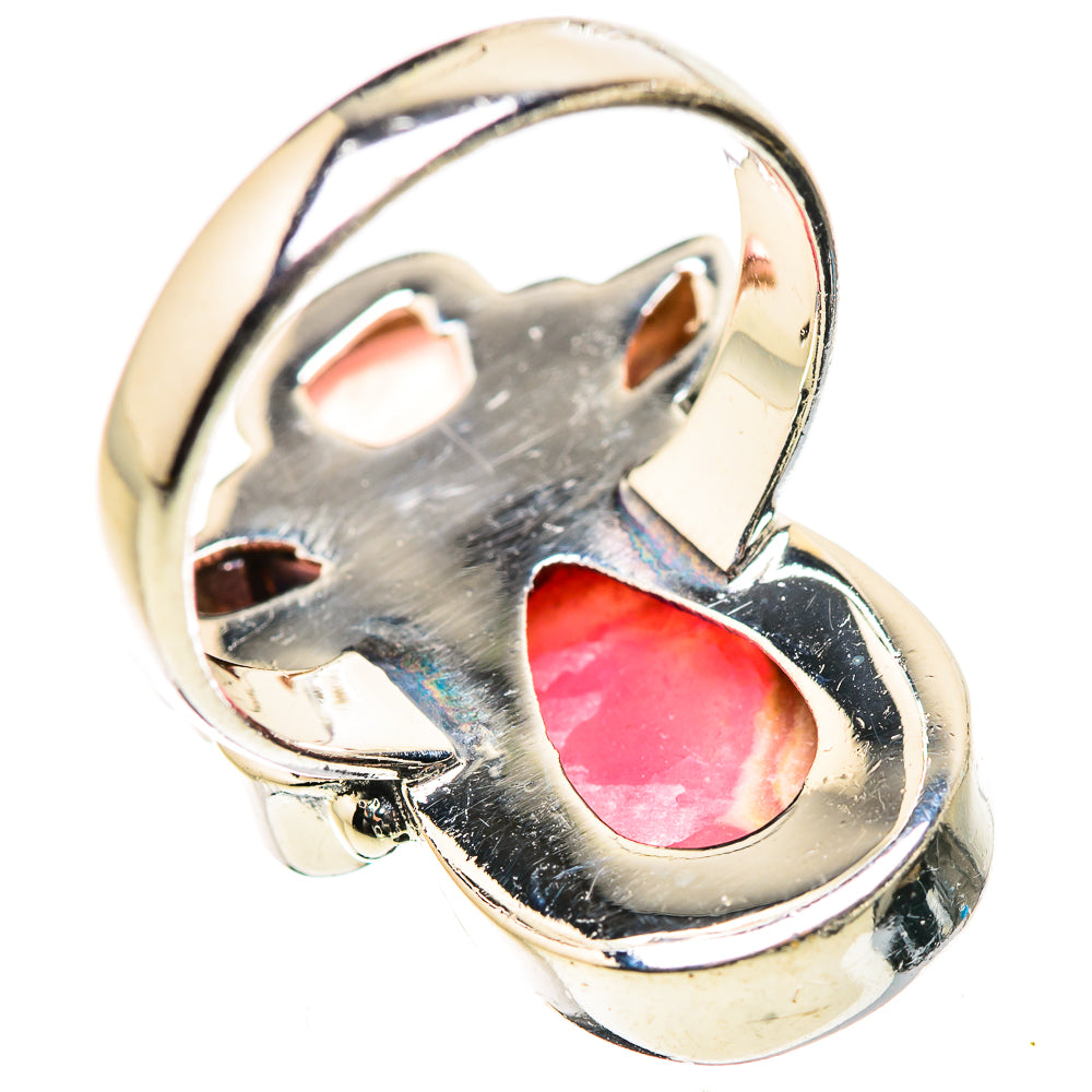 Rhodochrosite Rings handcrafted by Ana Silver Co - RING132859 - Photo 3