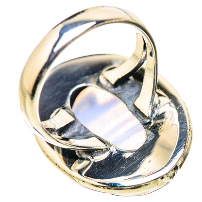 Blue Lace Agate Rings handcrafted by Ana Silver Co - RING132865 - Photo 3