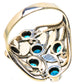 Swiss Blue Topaz Rings handcrafted by Ana Silver Co - RING132870 - Photo 3