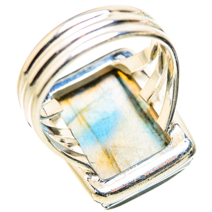 Labradorite Rings handcrafted by Ana Silver Co - RING132873 - Photo 3