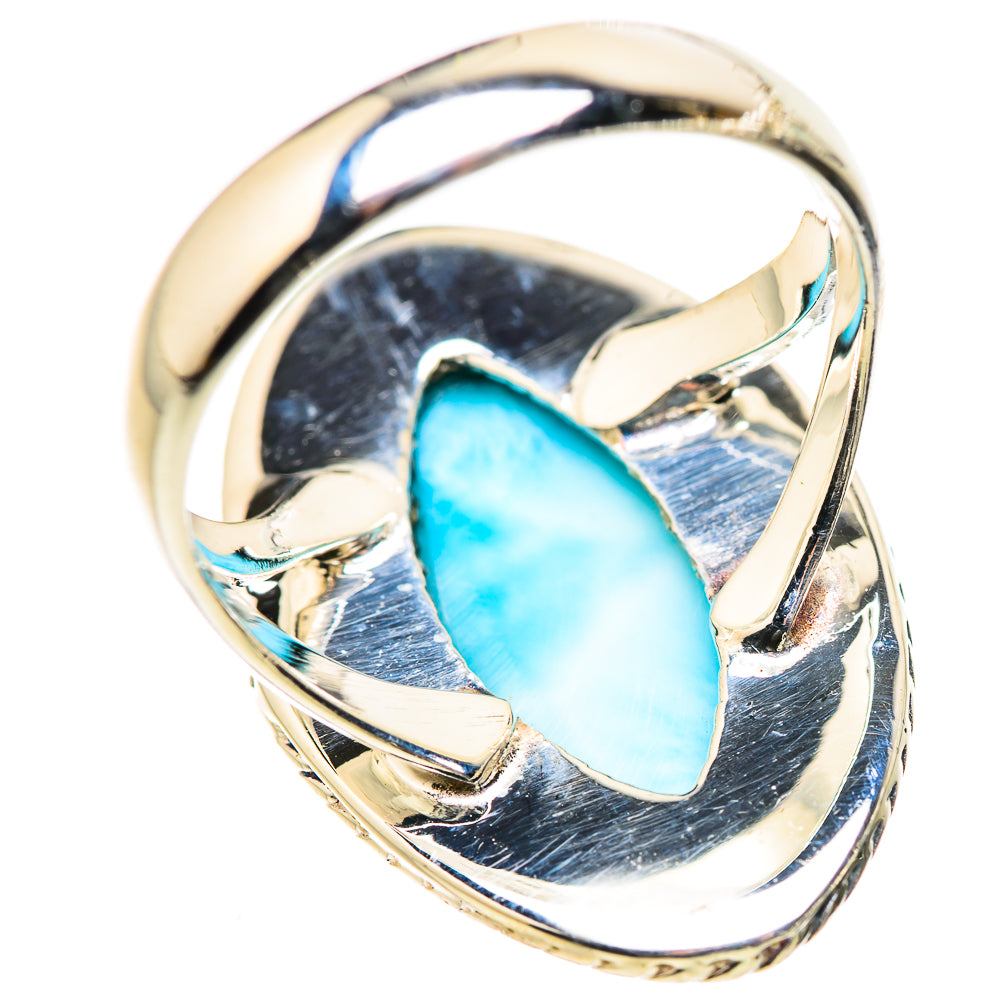 Larimar Rings handcrafted by Ana Silver Co - RING132877 - Photo 3
