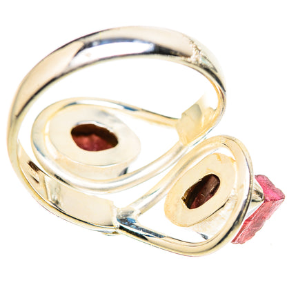 Pink Tourmaline Rings handcrafted by Ana Silver Co - RING132884 - Photo 3