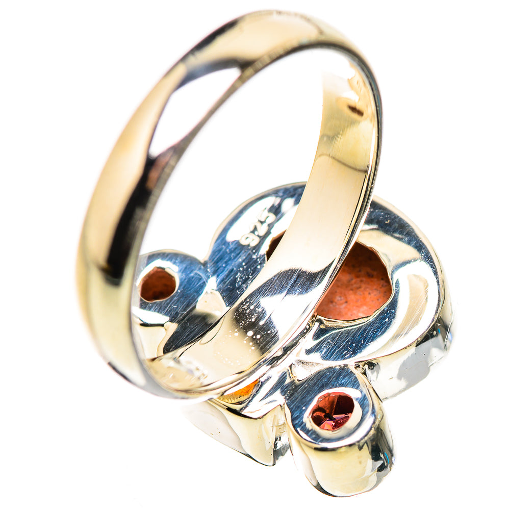 Mexican Fire Opal Rings handcrafted by Ana Silver Co - RING132891 - Photo 3