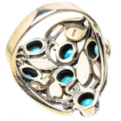 Swiss Blue Topaz Rings handcrafted by Ana Silver Co - RING132893 - Photo 3