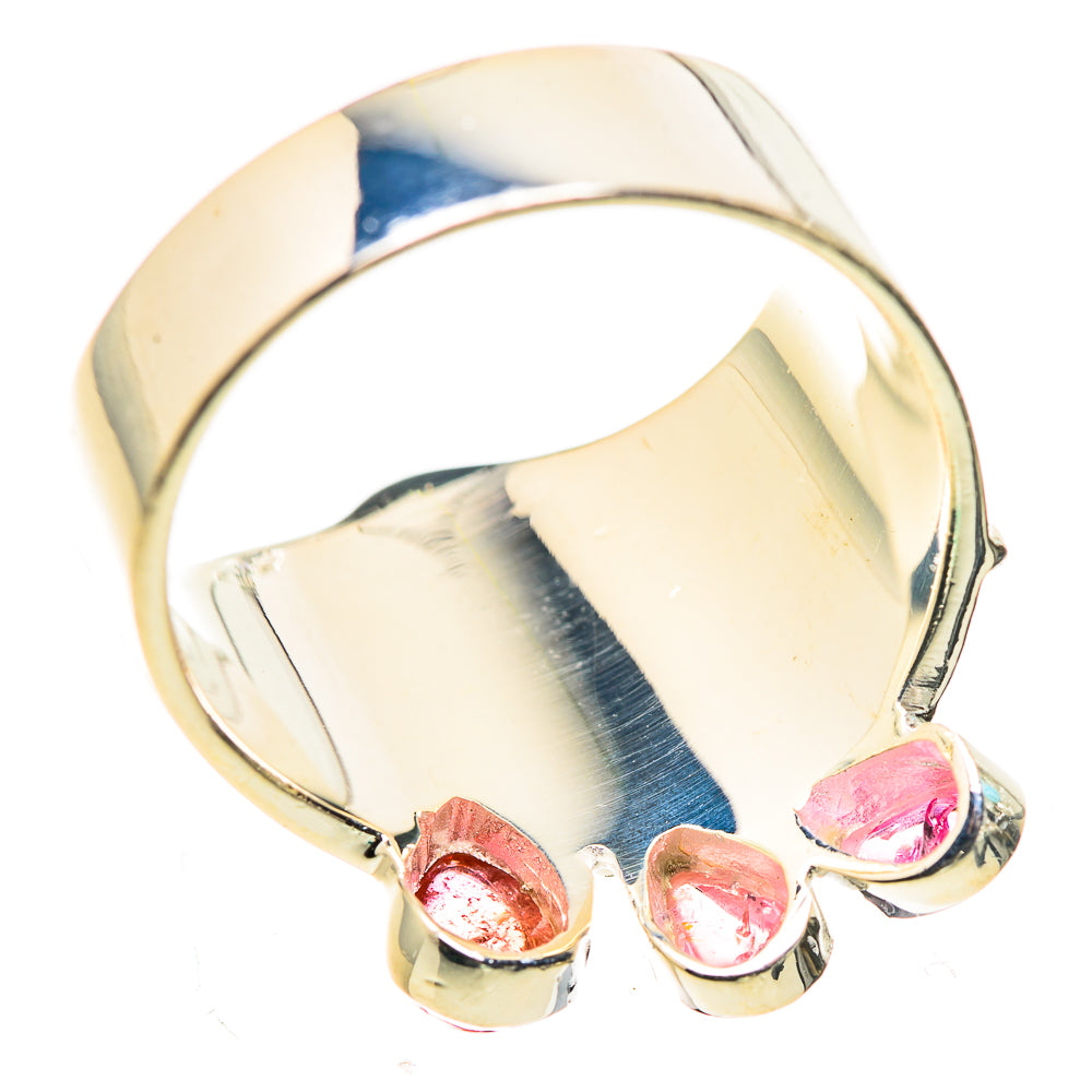 Pink Tourmaline Rings handcrafted by Ana Silver Co - RING132904 - Photo 3