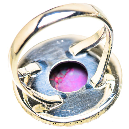 Purple Copper Composite Turquoise Rings handcrafted by Ana Silver Co - RING132907 - Photo 3