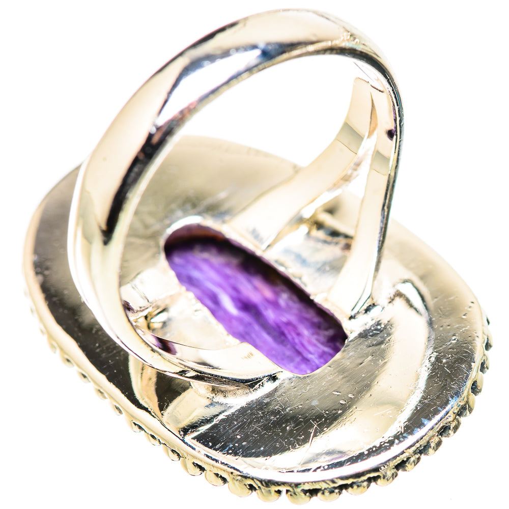 Charoite Rings handcrafted by Ana Silver Co - RING132912 - Photo 3