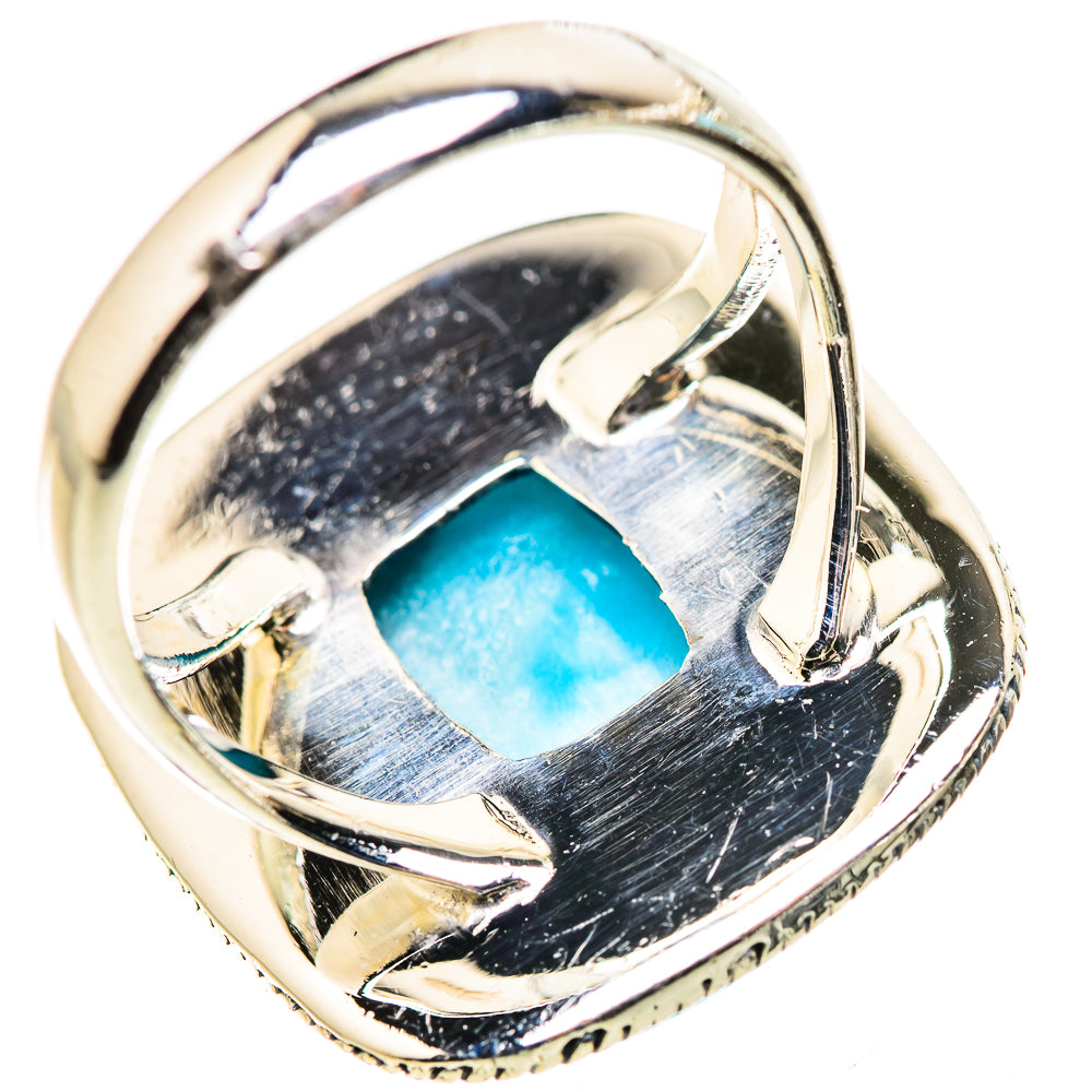 Larimar Rings handcrafted by Ana Silver Co - RING132923 - Photo 3