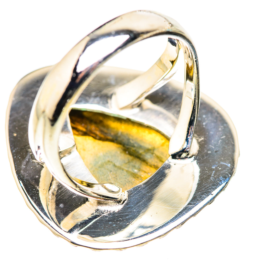 Labradorite Rings handcrafted by Ana Silver Co - RING132924 - Photo 3