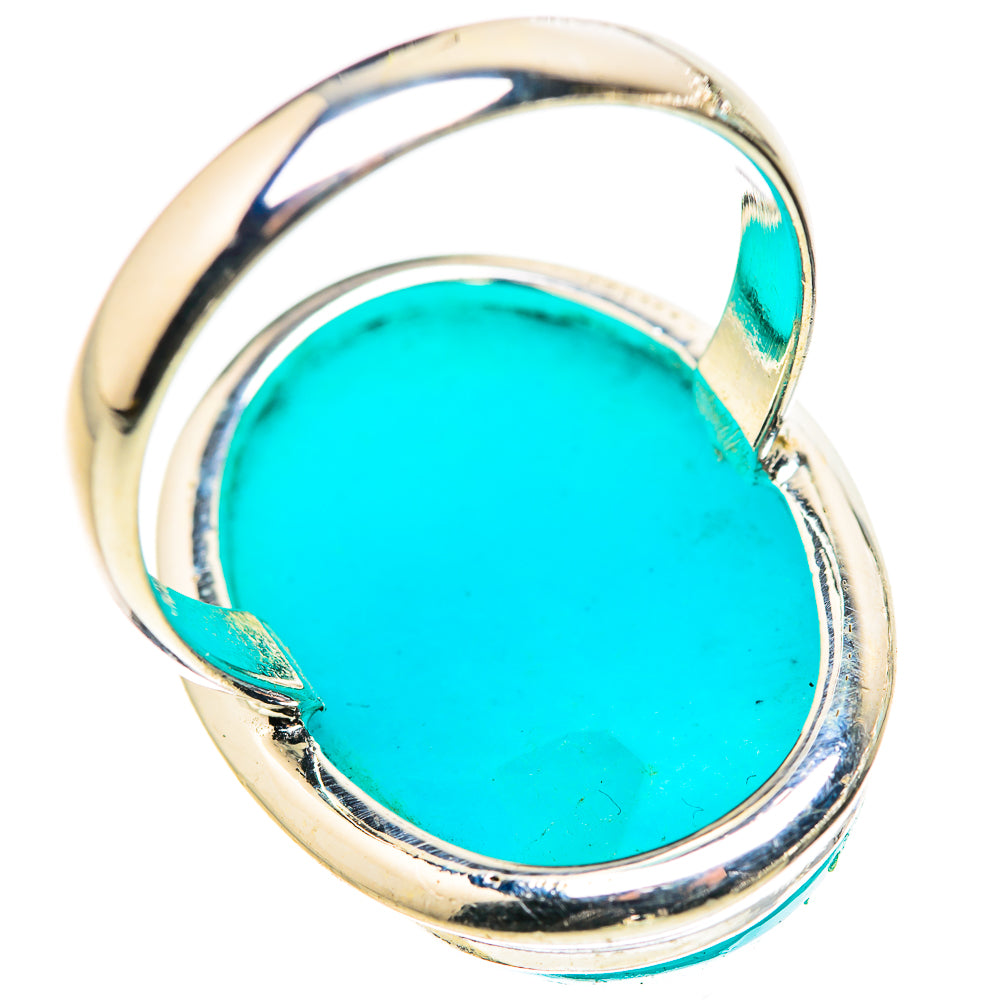 Peruvian Amazonite Rings handcrafted by Ana Silver Co - RING132925 - Photo 3