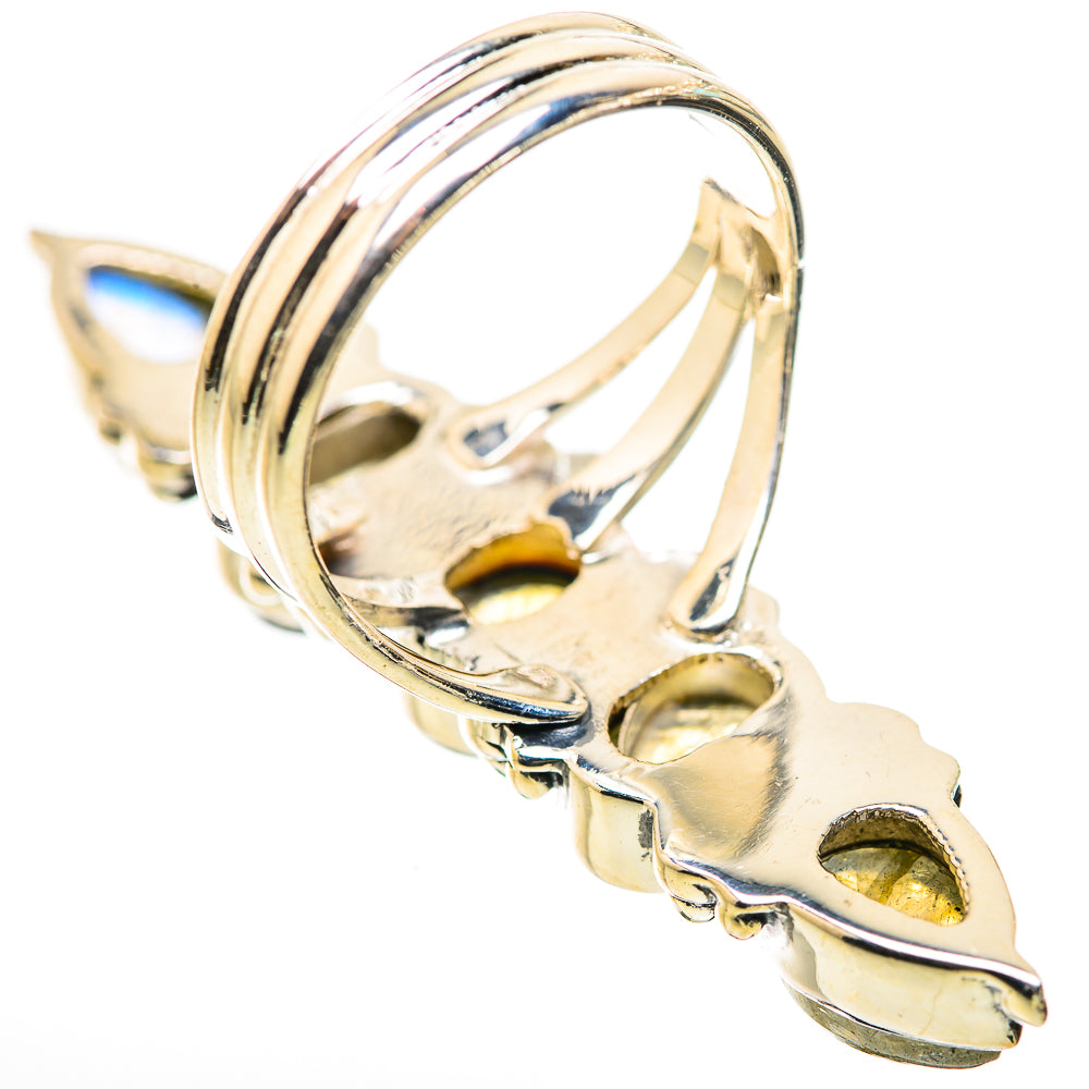 Labradorite Rings handcrafted by Ana Silver Co - RING132927 - Photo 3