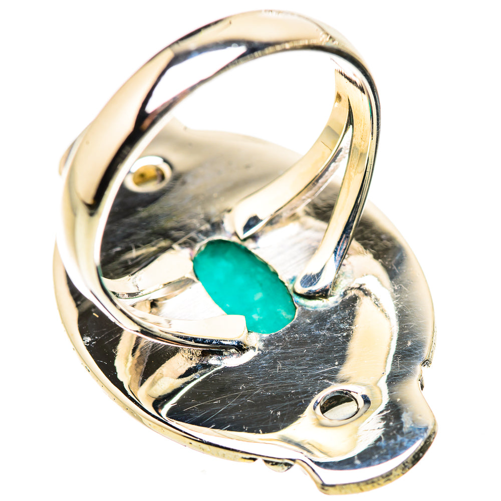 Amazonite Rings handcrafted by Ana Silver Co - RING132937 - Photo 3