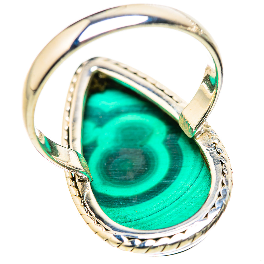 Malachite Rings handcrafted by Ana Silver Co - RING132938 - Photo 3