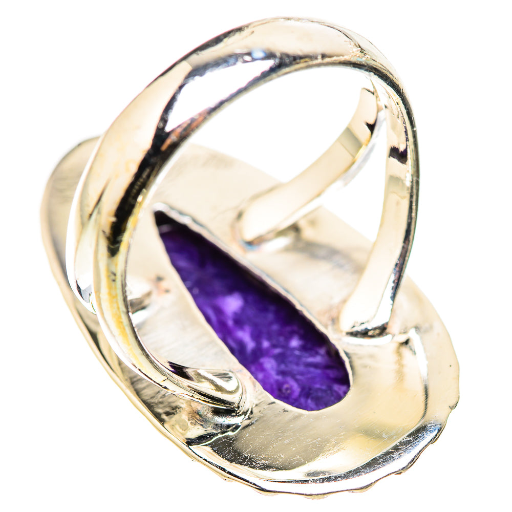 Charoite Rings handcrafted by Ana Silver Co - RING132944 - Photo 3