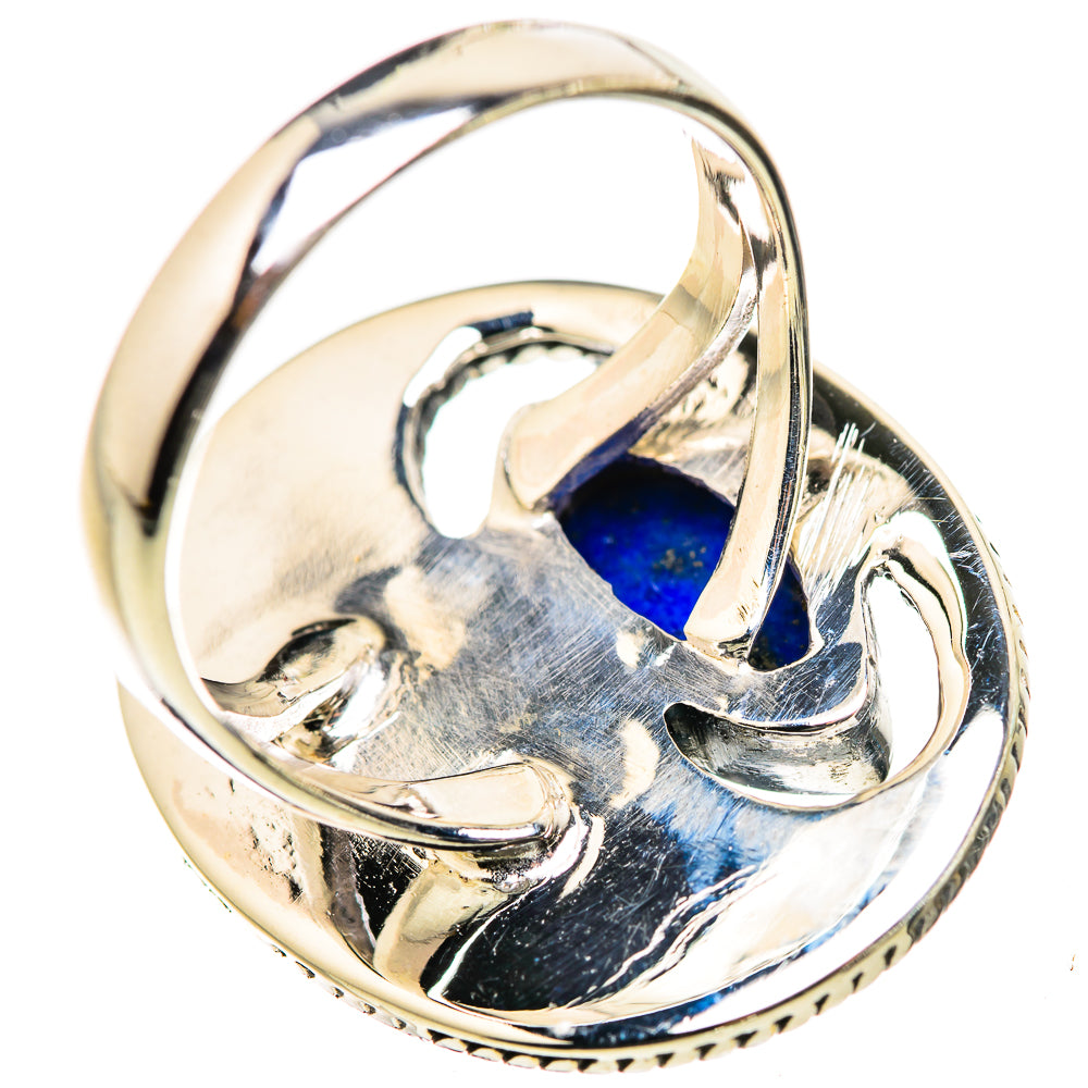 Lapis Lazuli Rings handcrafted by Ana Silver Co - RING132956 - Photo 3