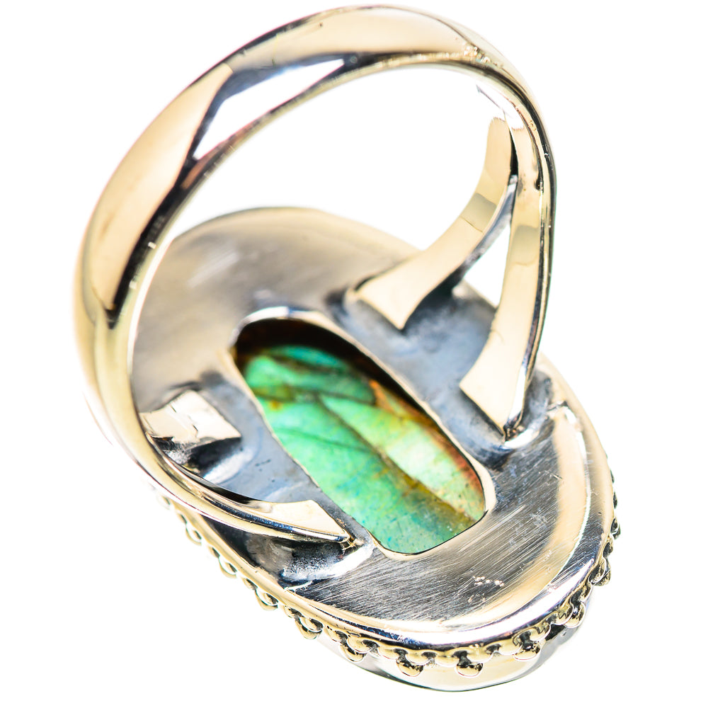 Labradorite Rings handcrafted by Ana Silver Co - RING132958 - Photo 3