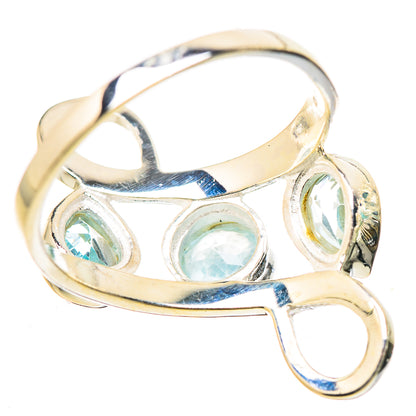 Blue Topaz Rings handcrafted by Ana Silver Co - RING132966 - Photo 3