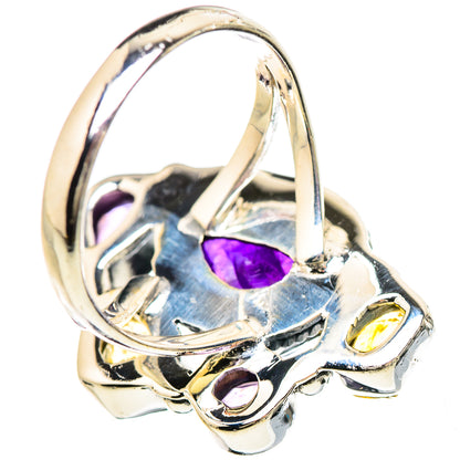 Amethyst Rings handcrafted by Ana Silver Co - RING132980 - Photo 3