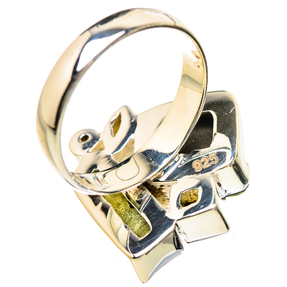 Metallic Druzy Rings handcrafted by Ana Silver Co - RING132985 - Photo 3