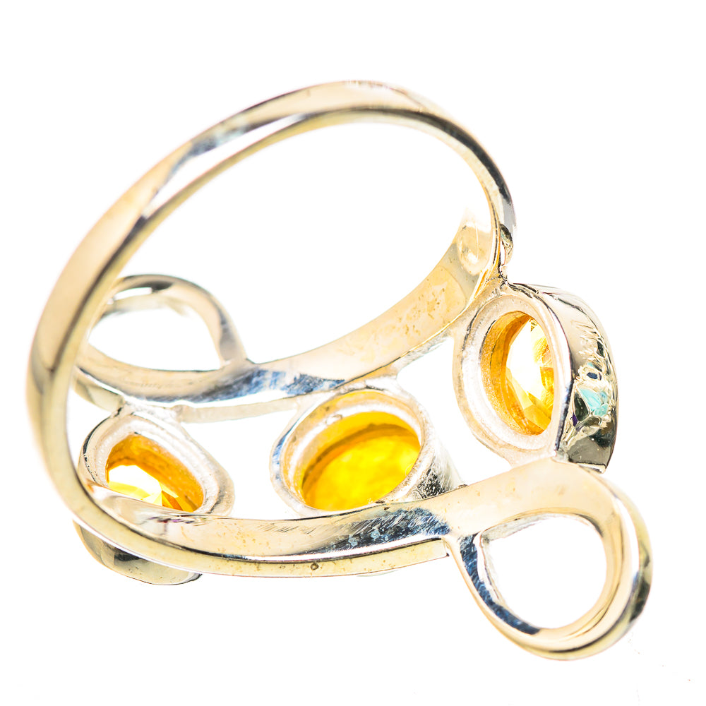 Ethiopian Opal Rings handcrafted by Ana Silver Co - RING132988 - Photo 3