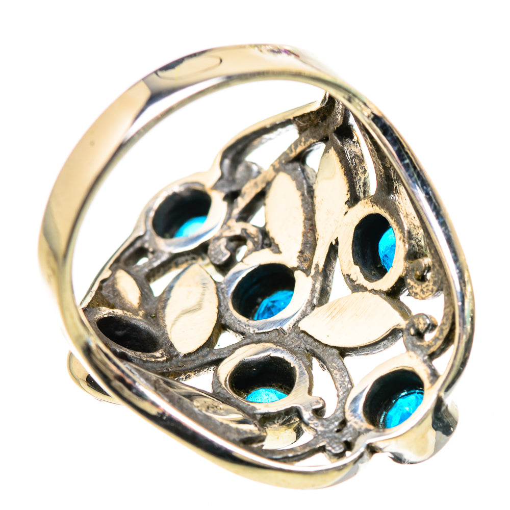 Swiss Blue Topaz Rings handcrafted by Ana Silver Co - RING132992 - Photo 3