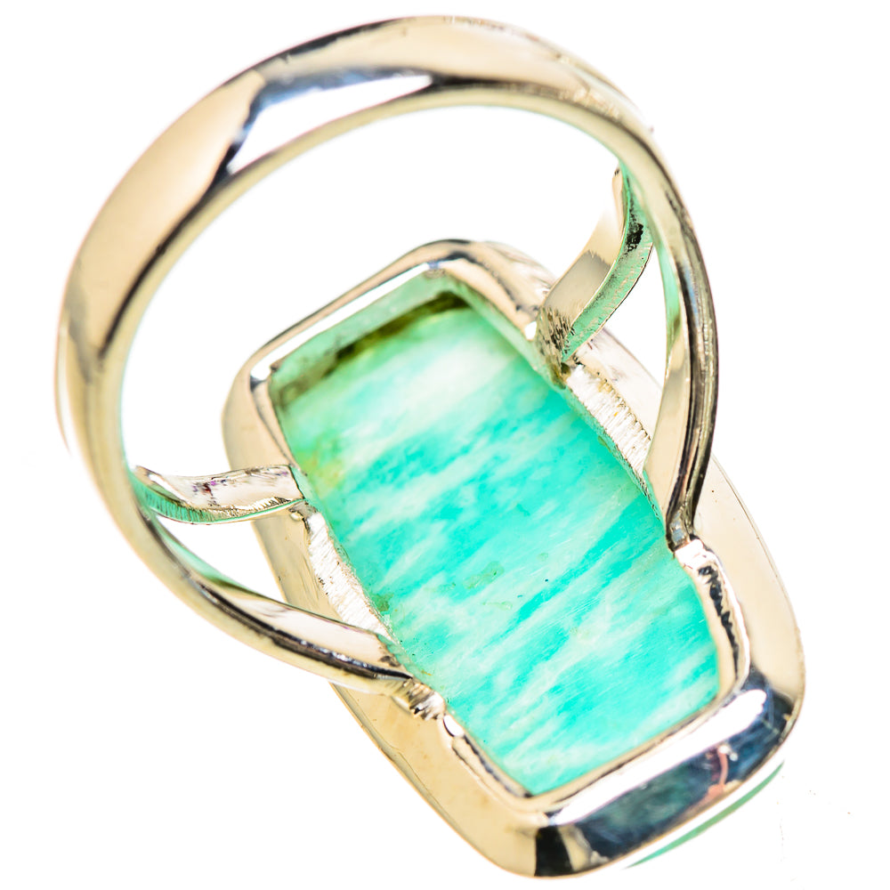 Amazonite Rings handcrafted by Ana Silver Co - RING132997 - Photo 3