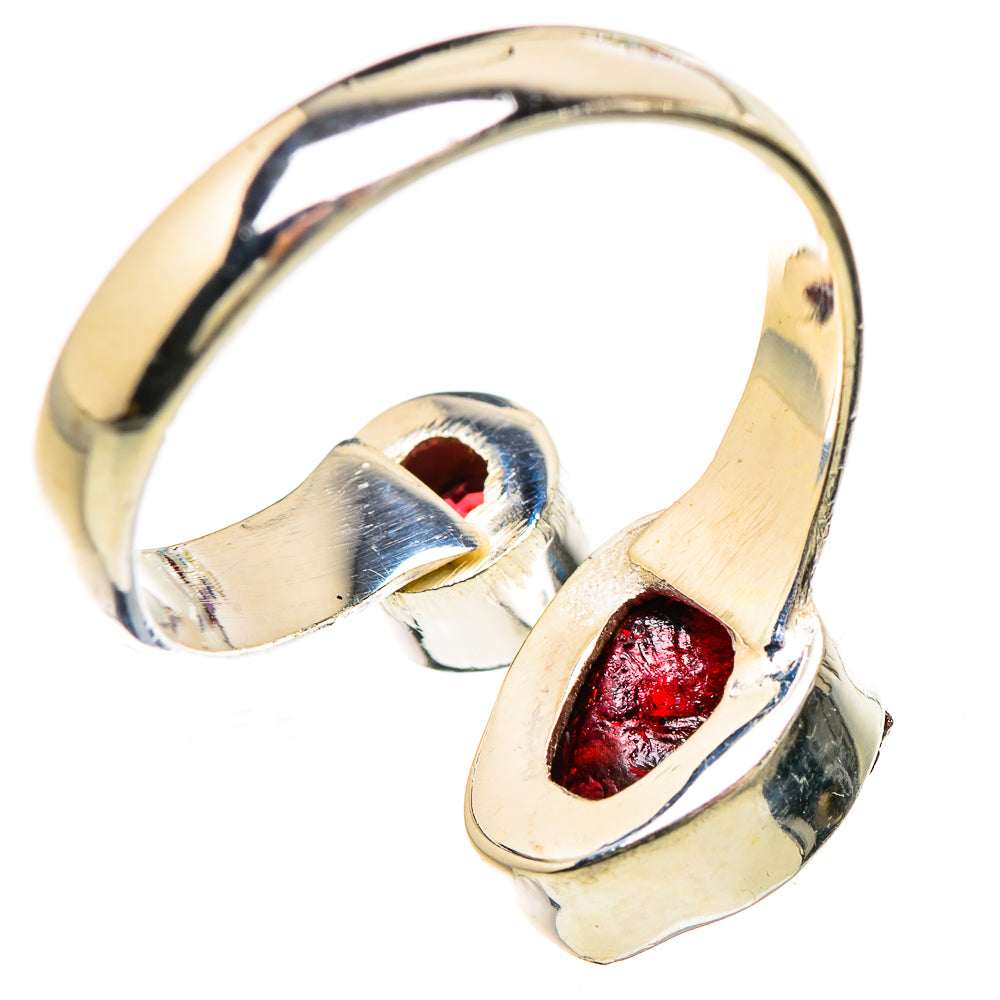 Garnet Rings handcrafted by Ana Silver Co - RING133004 - Photo 3