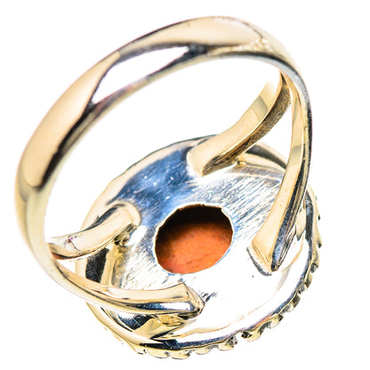 Mexican Fire Opal Rings handcrafted by Ana Silver Co - RING133012 - Photo 3