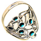Swiss Blue Topaz Rings handcrafted by Ana Silver Co - RING133018 - Photo 3