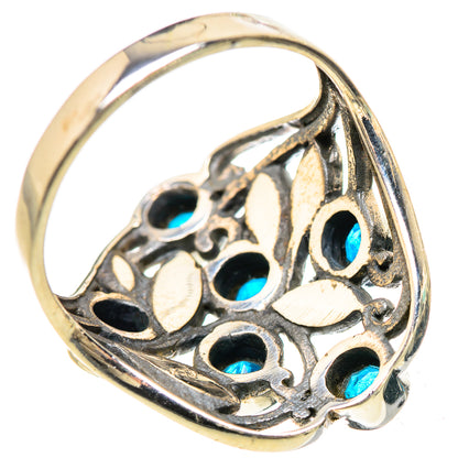 Swiss Blue Topaz Rings handcrafted by Ana Silver Co - RING133018 - Photo 3