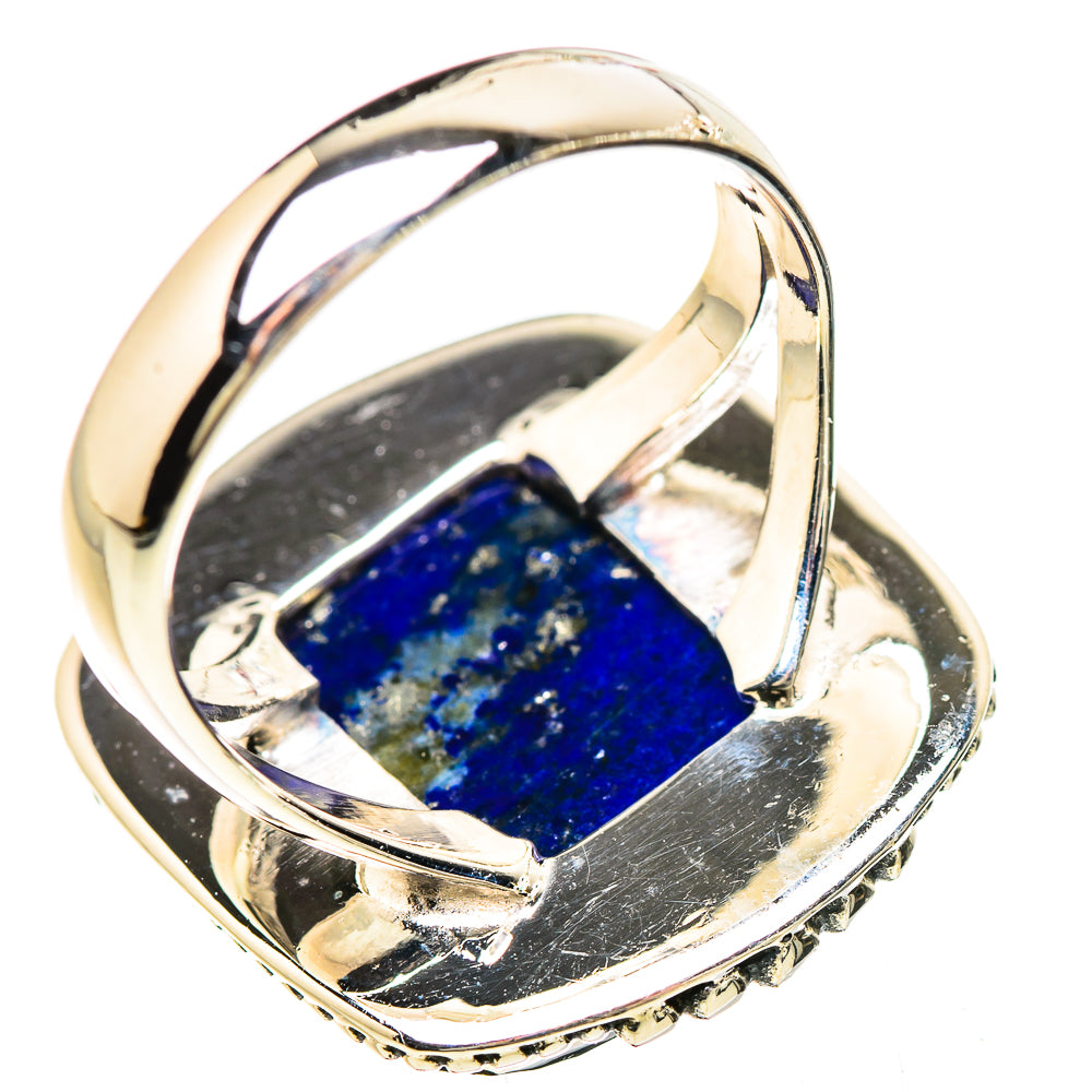 Lapis Lazuli Rings handcrafted by Ana Silver Co - RING133021 - Photo 3