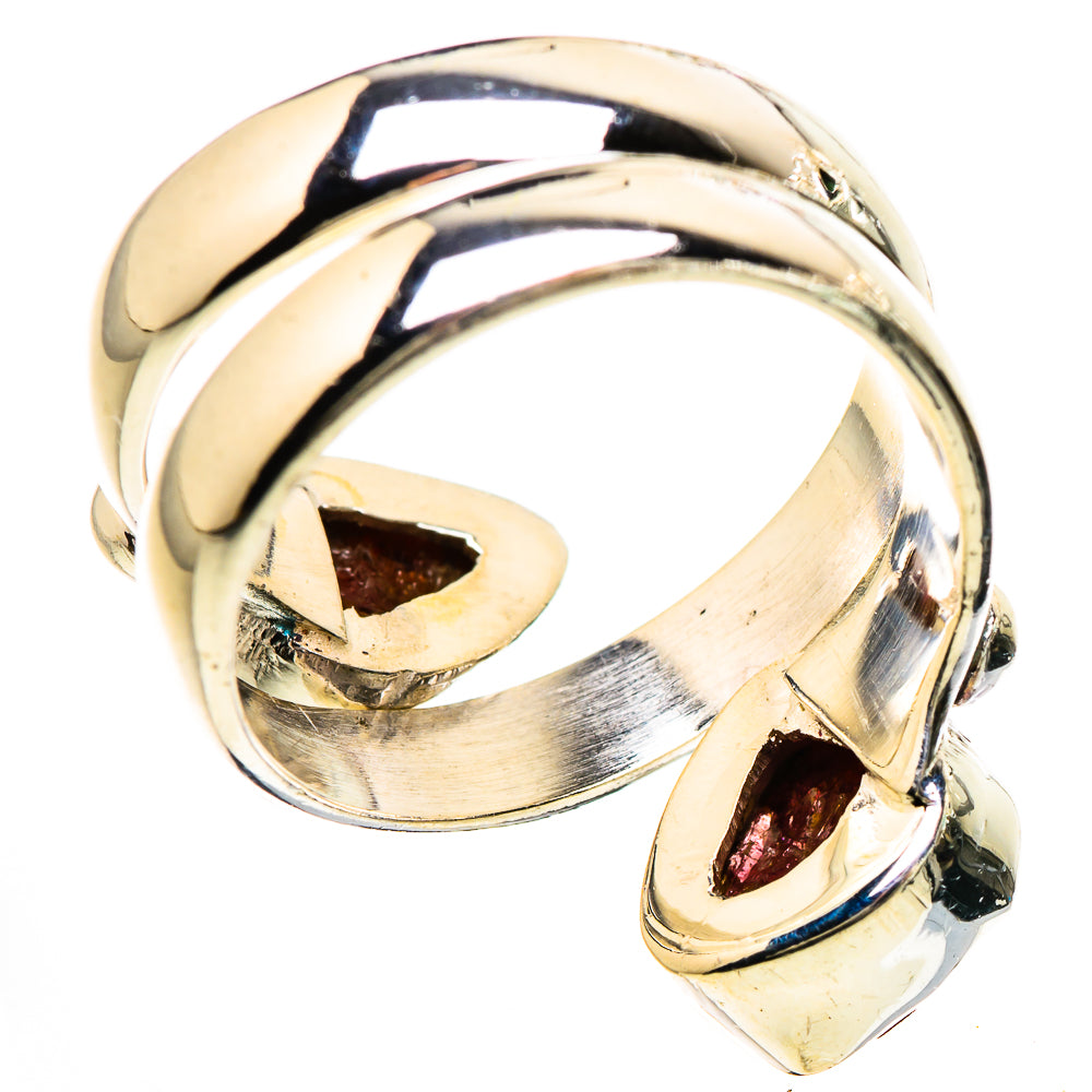 Pink Tourmaline Rings handcrafted by Ana Silver Co - RING133026 - Photo 3