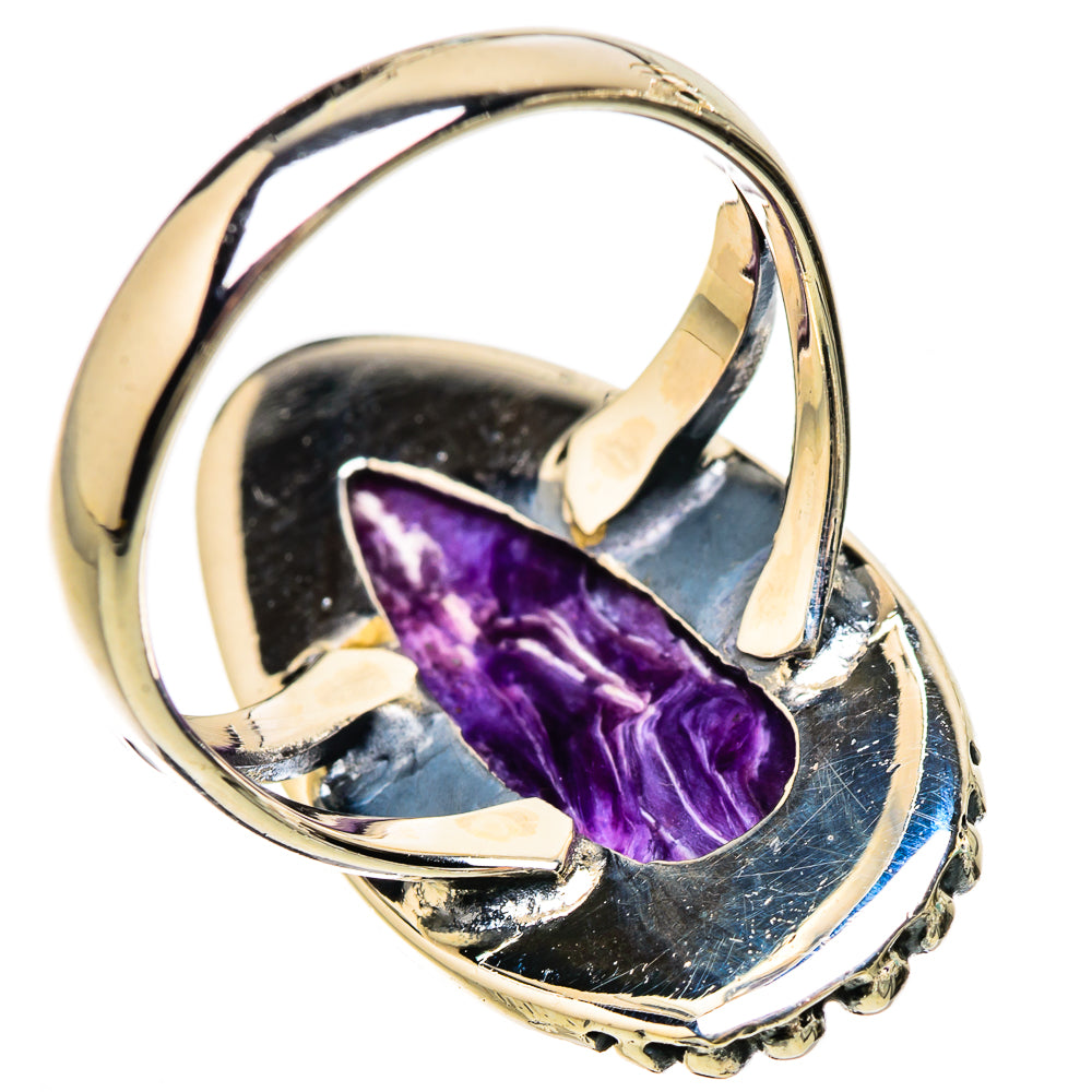 Charoite Rings handcrafted by Ana Silver Co - RING133029 - Photo 3