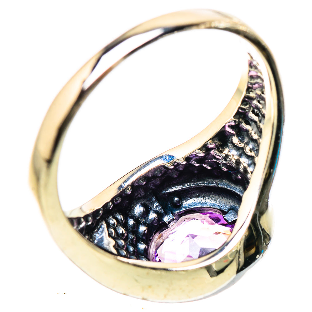 Amethyst Rings handcrafted by Ana Silver Co - RING133030 - Photo 3