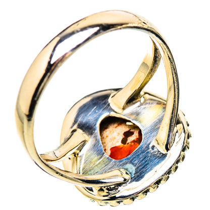 Mexican Fire Opal Rings handcrafted by Ana Silver Co - RING133037 - Photo 3