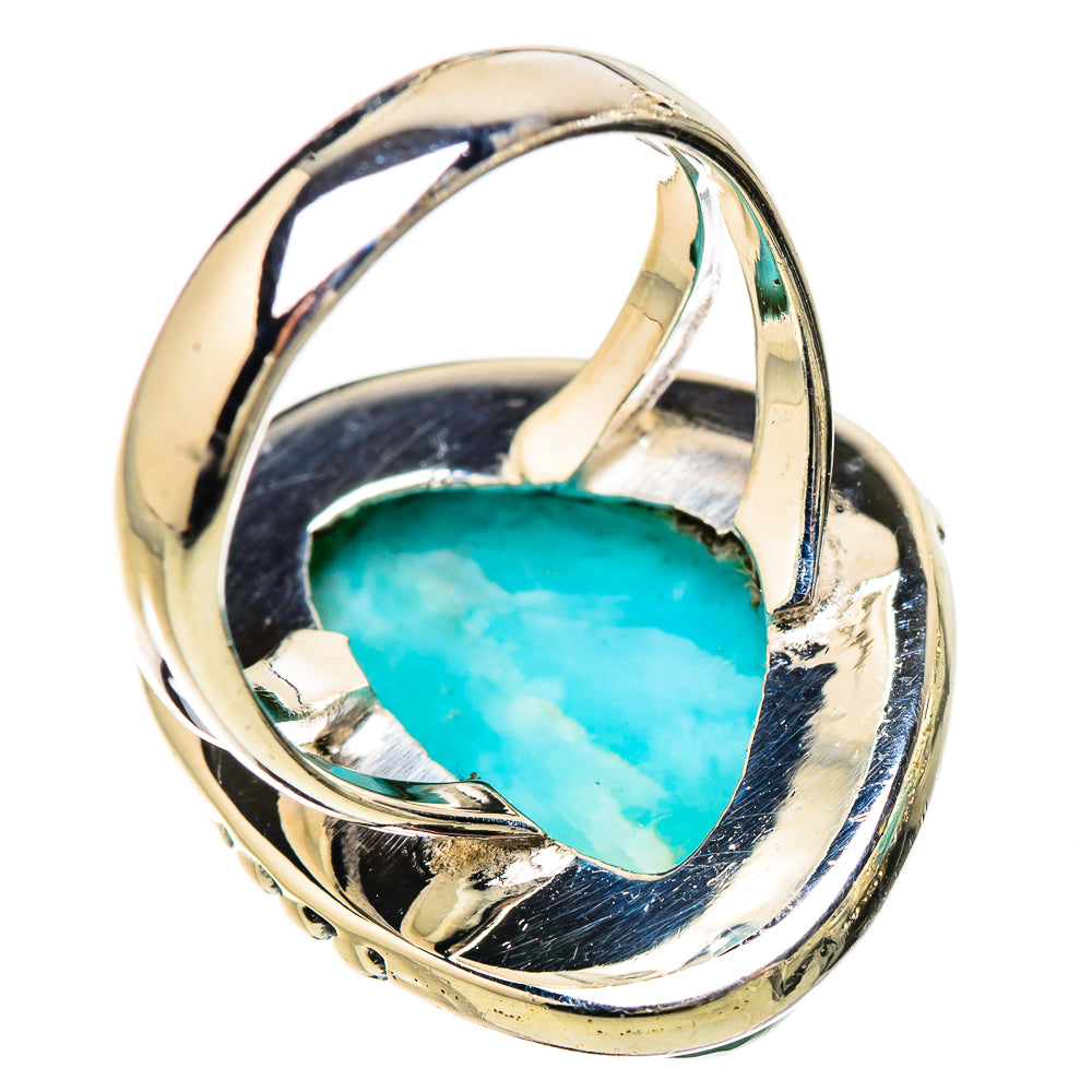 Larimar Rings handcrafted by Ana Silver Co - RING133040 - Photo 3