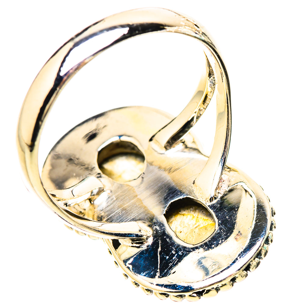 Labradorite Rings handcrafted by Ana Silver Co - RING133041 - Photo 3