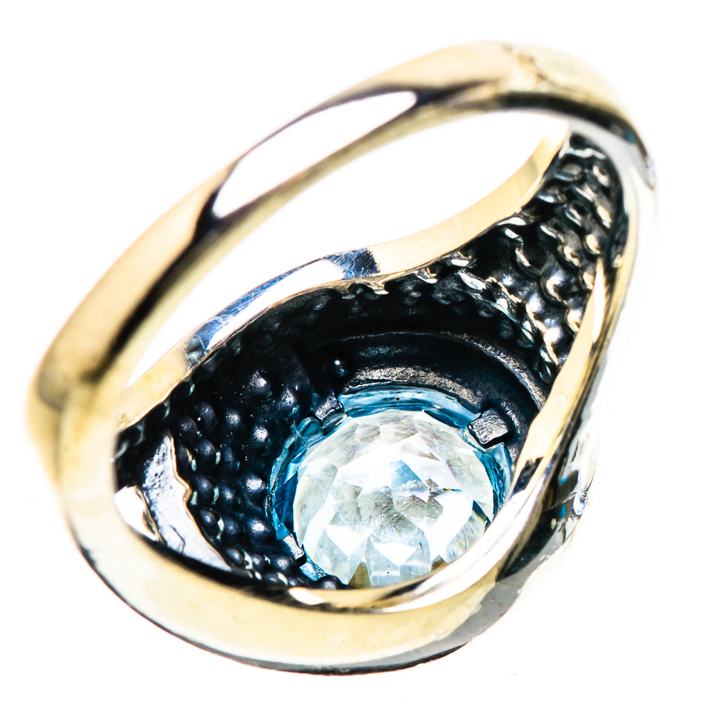 Blue Topaz Rings handcrafted by Ana Silver Co - RING133044 - Photo 3