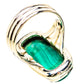 Malachite Rings handcrafted by Ana Silver Co - RING133048 - Photo 3