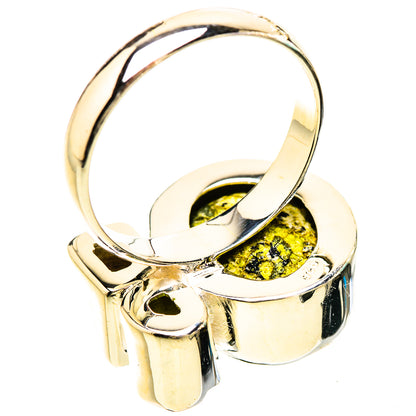Coconut Geode Druzy Rings handcrafted by Ana Silver Co - RING133052 - Photo 3