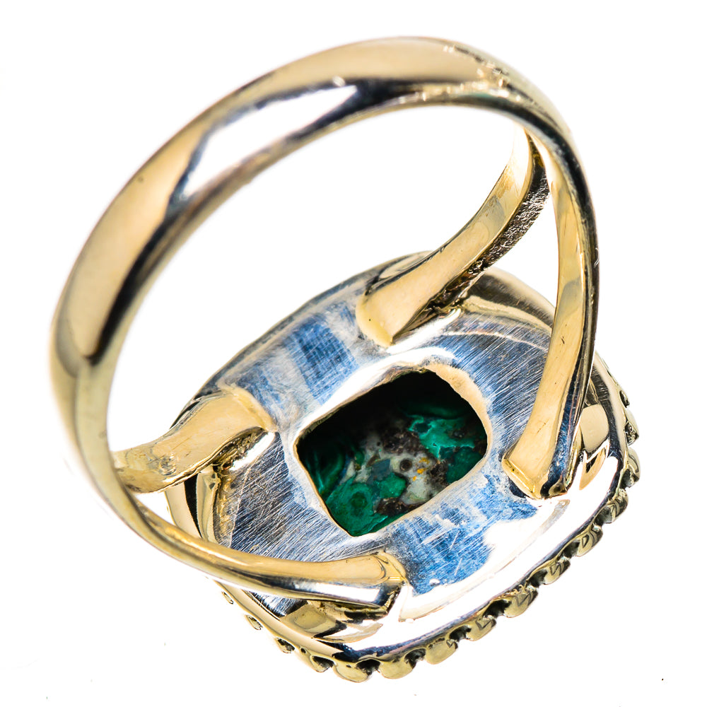 Malachite Rings handcrafted by Ana Silver Co - RING133054 - Photo 3