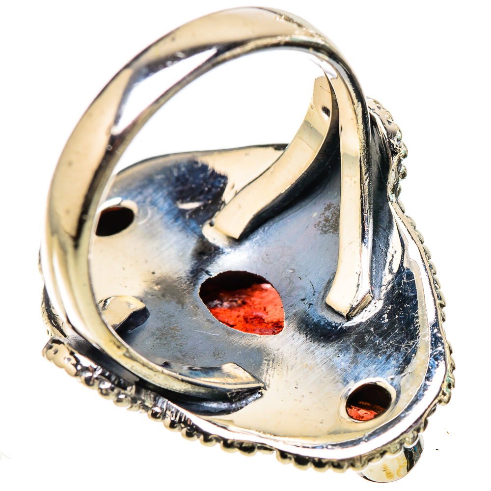 Garnet Rings handcrafted by Ana Silver Co - RING133061 - Photo 3
