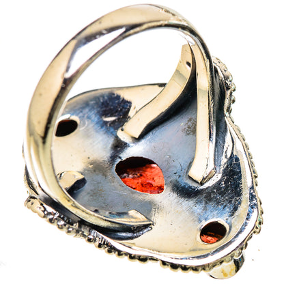 Garnet Rings handcrafted by Ana Silver Co - RING133061 - Photo 3