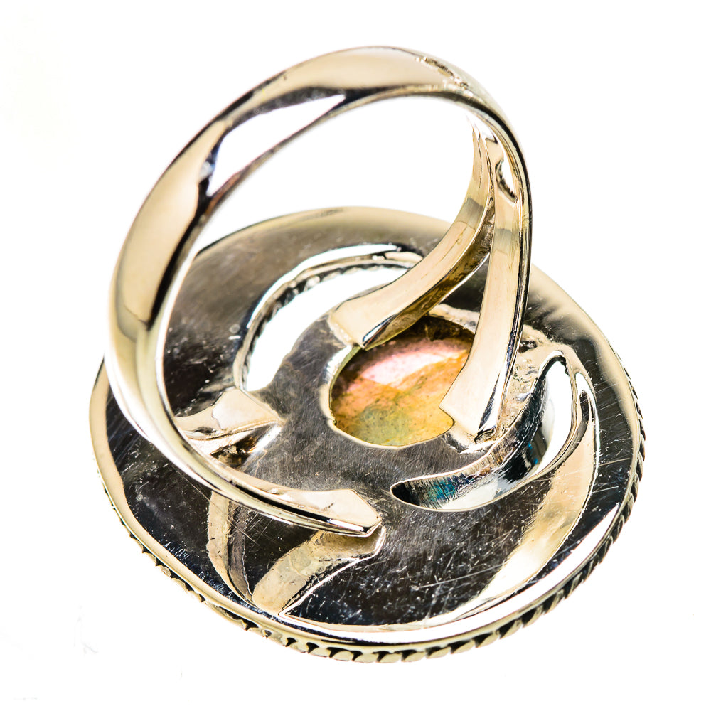 Labradorite Rings handcrafted by Ana Silver Co - RING133078 - Photo 3