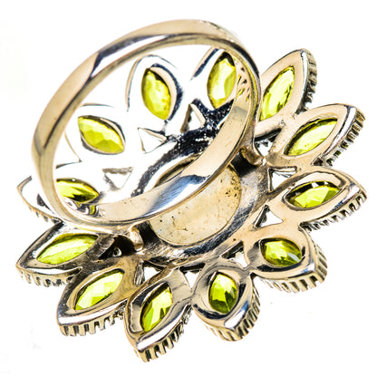 Rainbow Moonstone Rings handcrafted by Ana Silver Co - RING133085 - Photo 3