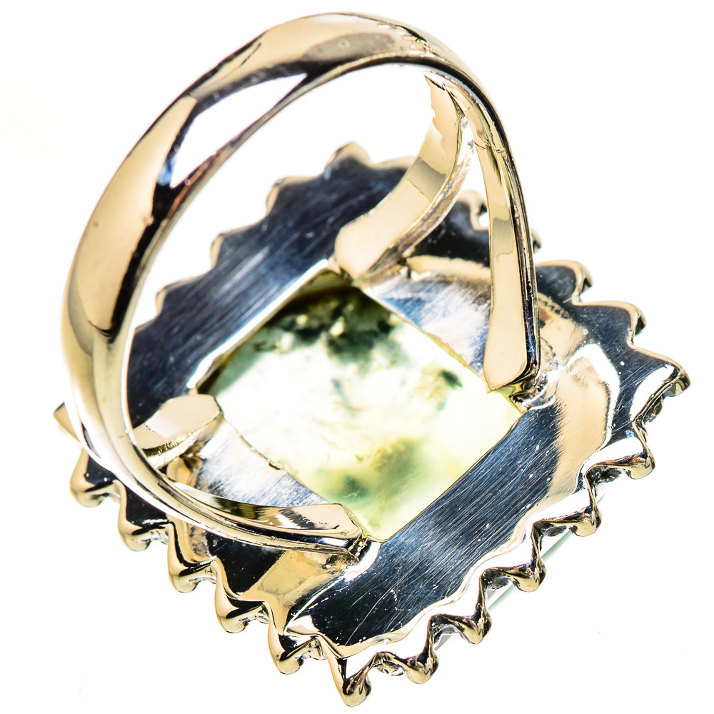 Prehnite Rings handcrafted by Ana Silver Co - RING133086 - Photo 3