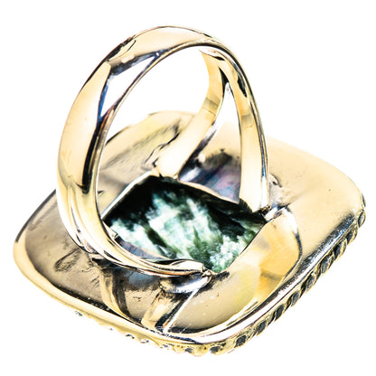 Seraphinite Rings handcrafted by Ana Silver Co - RING133091 - Photo 3