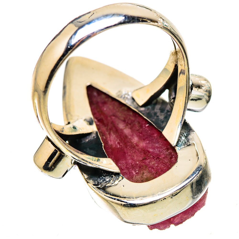 Pink Tourmaline Rings handcrafted by Ana Silver Co - RING133096 - Photo 3