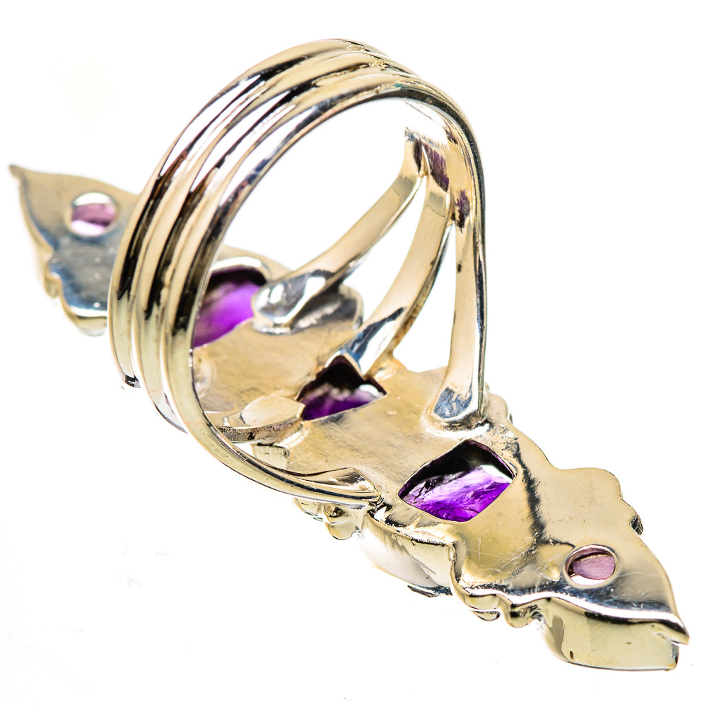 Amethyst Rings handcrafted by Ana Silver Co - RING133100 - Photo 3