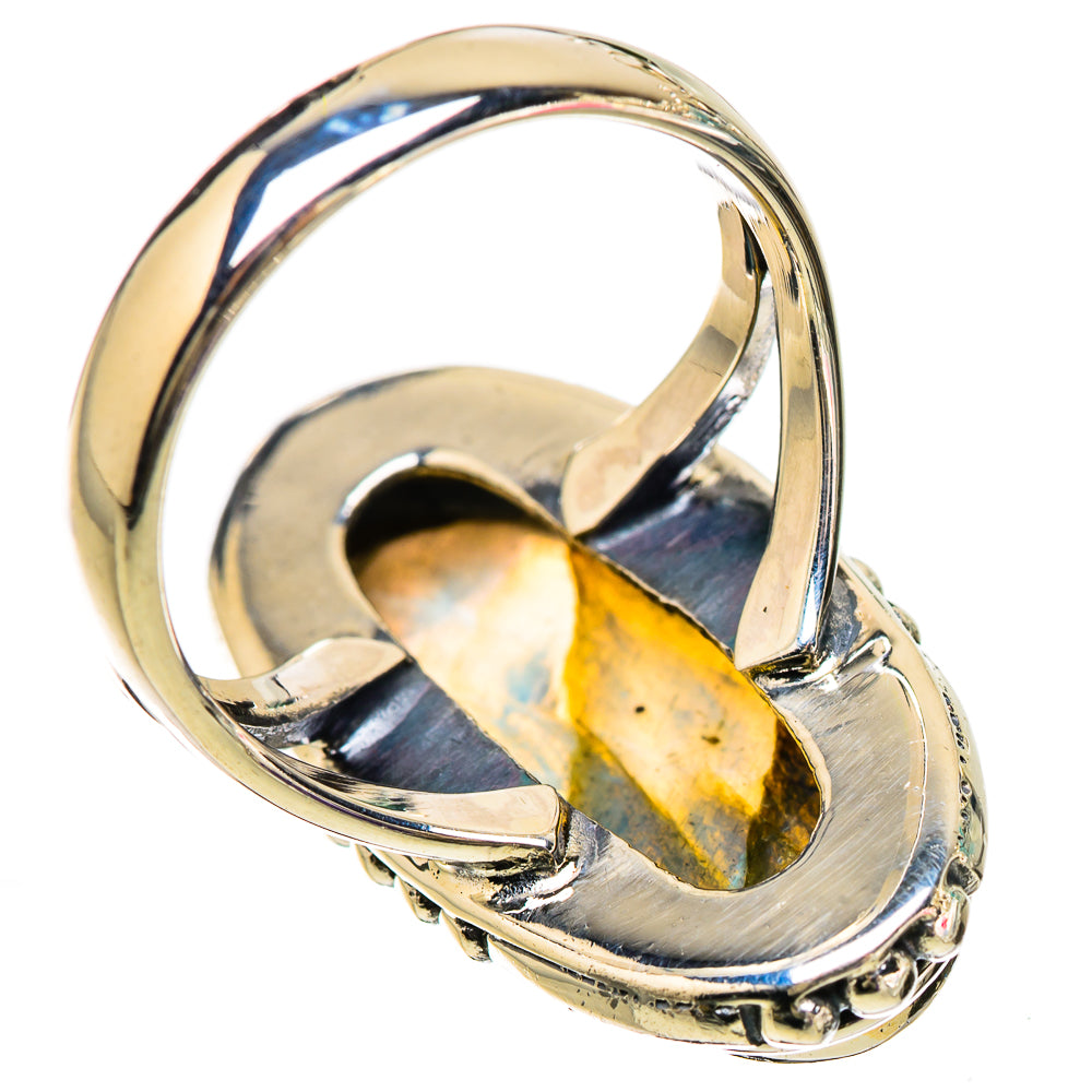 Labradorite Rings handcrafted by Ana Silver Co - RING133111 - Photo 3